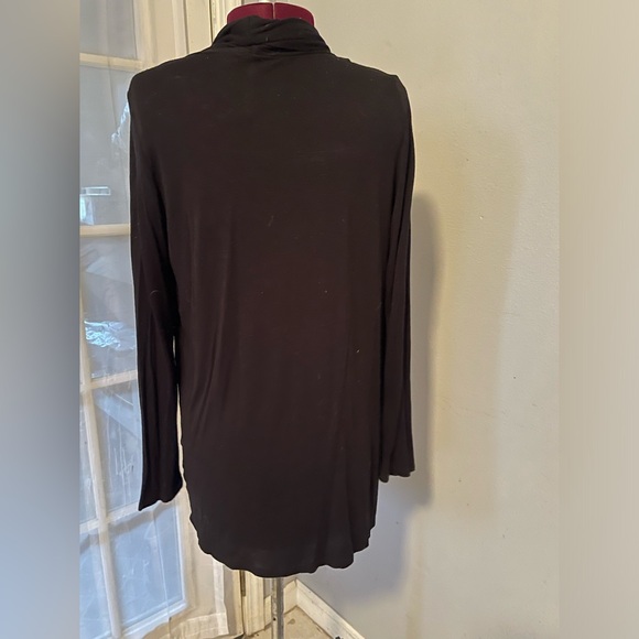 Jillian & Nicole Women's Black Cardigan Lightweight Flyaway Flowy Mediuim - Picture 7 of 7